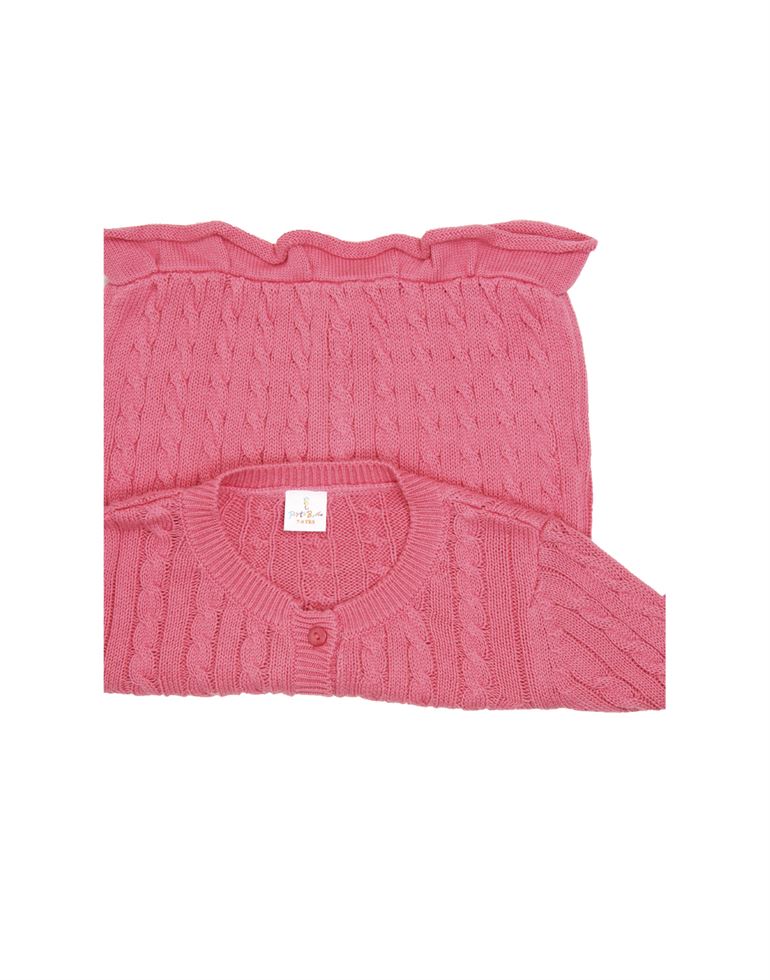 Porto Bello Girl's Casual Winter Wear Cardigan